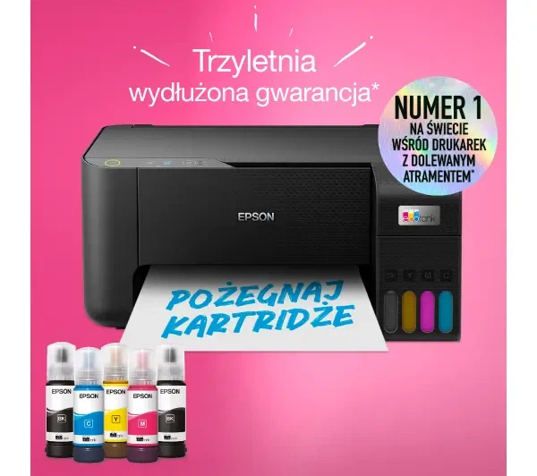 Багатофункціональний пристрій Epson EcoTank L3230 Чорний - Фото 3 Багатофункціональний пристрій Epson EcoTank L3230 Чорний - изображение 3