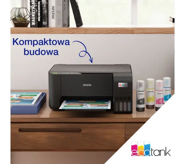 Багатофункціональний пристрій Epson EcoTank L3230 Чорний - Фото 5 Багатофункціональний пристрій Epson EcoTank L3230 Чорний - изображение 5