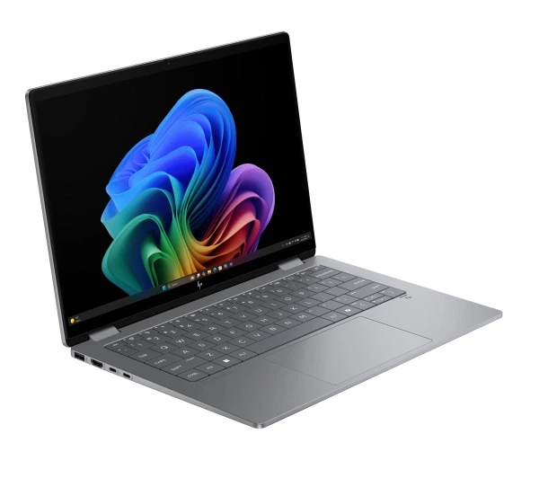 Ноутбук Ноутбук 2в1 HP OmniBook X Flip 14-fk0020nw OLED 14" Ryzen AI 5 340 16GB ОПЕРАТИВНА ПАМ'ЯТЬ 512GB SSD Диск Win11 Срібний Функції AI - зображення 11