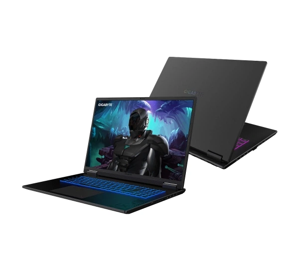 Ноутбук Ноутбук для ігор Gigabyte Gaming A18 3VHK3EEC93SD 18" 165Гц R7 260 16ГБ ОПЕРАТИВНОЇ ПАМ'ЯТІ 512ГБ Диск SSD RTX5060 DLSS4 Чорний Функції ШІ - изображение 2