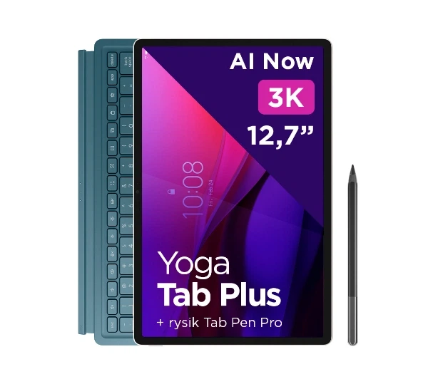 Планшет Lenovo Yoga Tab Plus 12,7" TB520FU 16/256GB Зелений Wi-Fi + Ручка + Клавіатура - Фото 1 Планшет Lenovo Yoga Tab Plus 12,7" TB520FU 16/256GB Зелений Wi-Fi + Ручка + Клавіатура - изображение 1