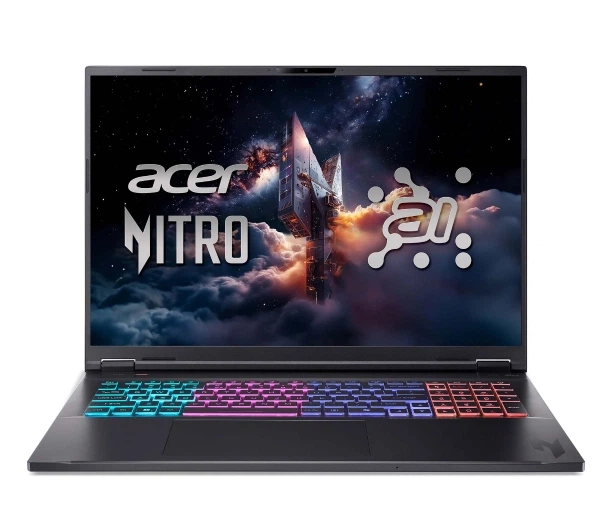 Ноутбук Ноутбук ігровий Acer Nitro 18 AI AN18-61 18" 165Гц Ryzen AI 9 365 32ГБ ОПЕРАТИВНА ПАМ'ЯТЬ 1ТБ Диск SSD RTX5060 DLSS4 Win11 Чорний Функції AI - Фото 1 Ноутбук Ноутбук ігровий Acer Nitro 18 AI AN18-61 18" 165Гц Ryzen AI 9 365 32ГБ ОПЕРАТИВНА ПАМ'ЯТЬ 1ТБ Диск SSD RTX5060 DLSS4 Win11 Чорний Функції AI - зображення 1