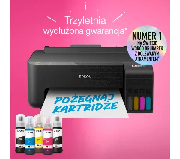 Принтер Epson EcoTank L1230 Чорний - Фото 4 Принтер Epson EcoTank L1230 Чорний - изображение 4