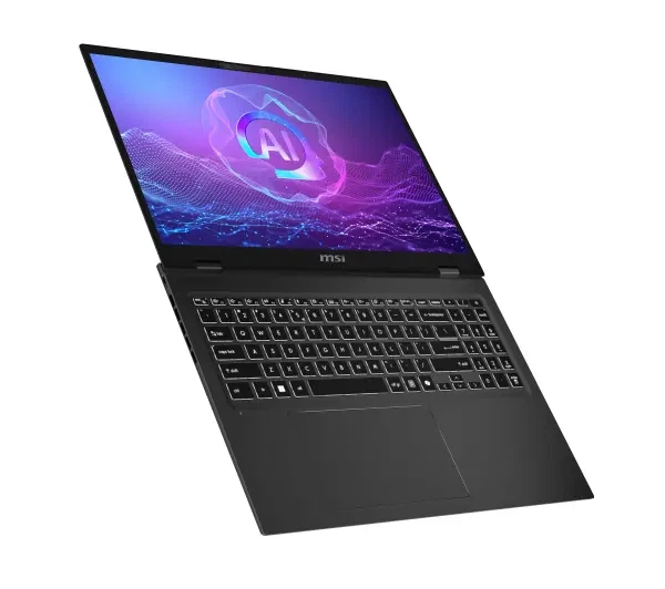 Ноутбук Ноутбук MSI Prestige 16 AI+ Evo B2VMG-220PL OLED 16" Ultra 5 226V 16GB ОПЕРАТИВНОЇ ПАМ'ЯТІ 1TB SSD Диск Win11 Сірий Функції ШІ - зображення 4