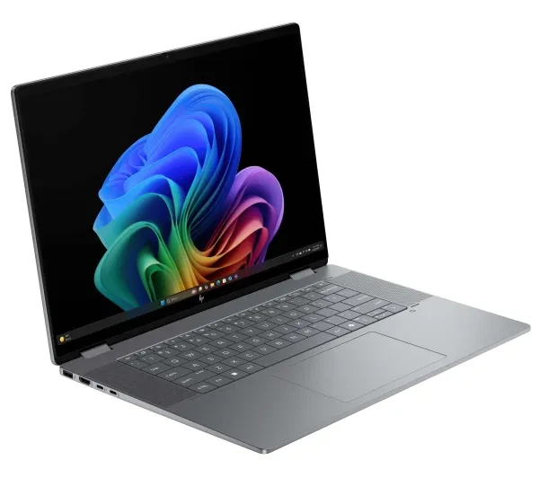 Ноутбук Ноутбук 2в1 HP OmniBook X Flip AI 16-ar0016nw OLED 16" Ryzen AI 5 340 16ГБ ОПЕРАТИВНОЇ ПАМ'ЯТІ 1ТБ SSD Диск Win11 Срібний Функції AI - зображення 3