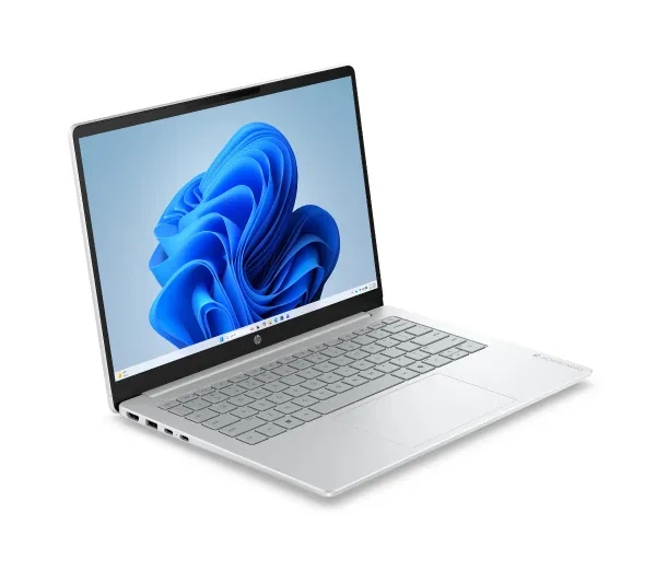 Ноутбук Ноутбук HP OmniBook 3 14-hu0012nwx 14" Core 3 100U 8GB ОПЕРАТИВНОЇ ПАМ'ЯТІ 256GB Диск SSD Win11 Срібний - изображение 7