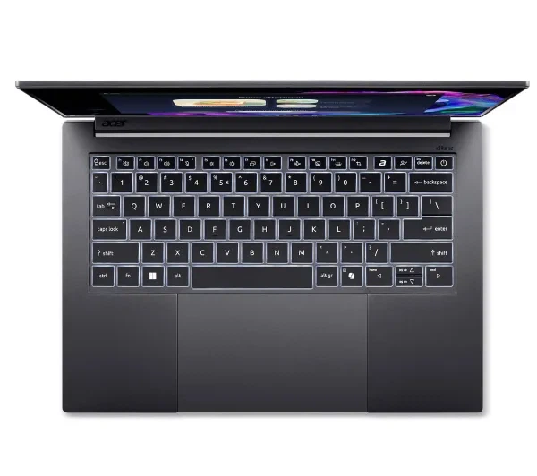 Ноутбук Ноутбук Acer Swift X 14 AI SFX14-61G OLED 14,5" Ryzen AI 7 350 32GB ОПЕРАТИВНОЇ ПАМ'ЯТІ 1TB Диск SSD RTX5060 DLSS4 Win11 Сірий Функції AI - изображение 10