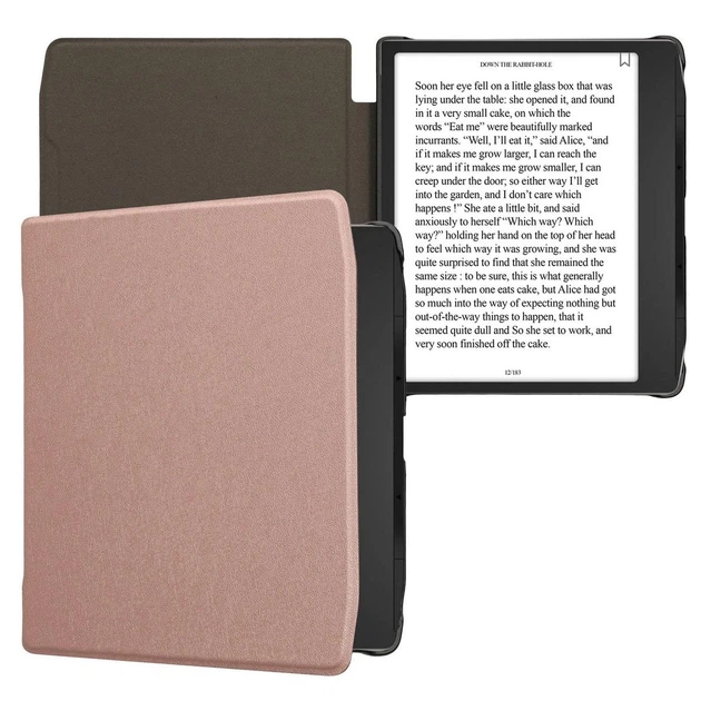 Обкладинка чохол kwmobile Flip для PocketBook 700 Era Rose Gold - Фото 1 Обкладинка чохол kwmobile Flip для PocketBook 700 Era Rose Gold - зображення 1