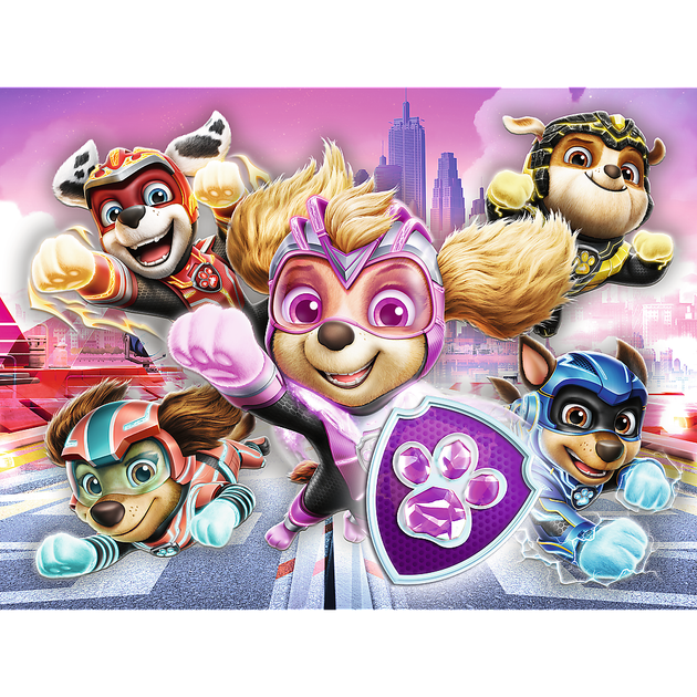 Puzzle Trefl Bohaterowie miasta Paw Patrol 30 elementów (5900511182989) - obraz 2