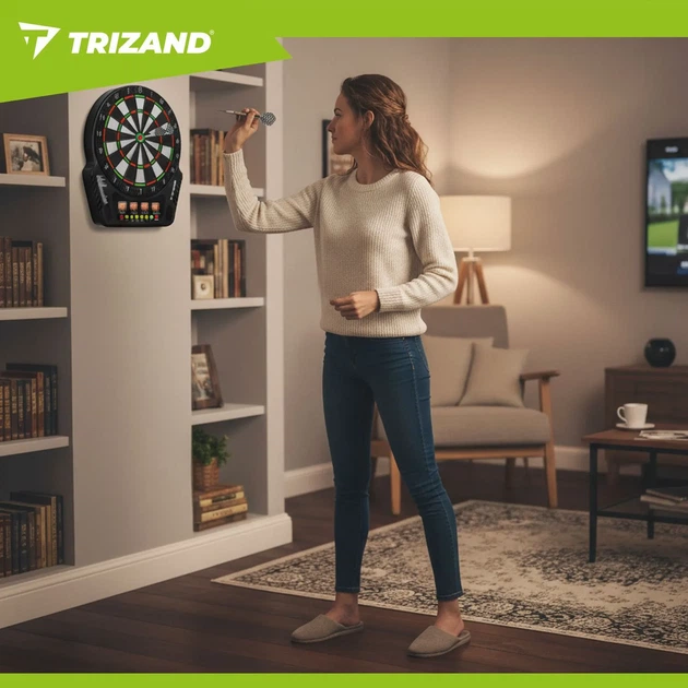 Електронна дартс-мішень Trizand 26307 з LED-дисплеями - зображення 6