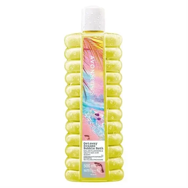AVON SENSES Піна для ванни «Канікули мрії» 500МЛ - Фото 1 AVON SENSES Піна для ванни «Канікули мрії» 500МЛ - изображение 1