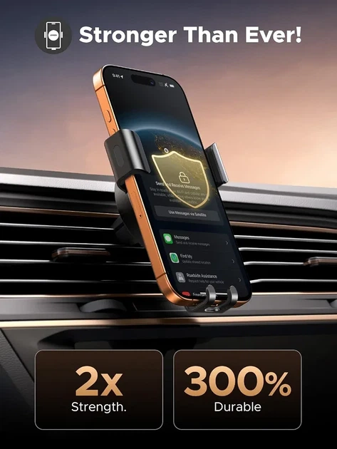 Автомобильный держатель для телефона UGREEN, виброустойчивое, универсальное, регулируемое - Фото 3 Автомобильный держатель для телефона UGREEN, виброустойчивое, универсальное, регулируемое - изображение 3