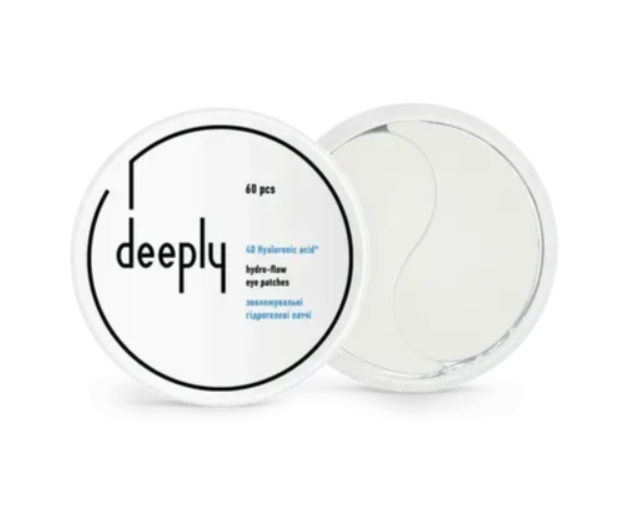 Увлажняющие гидрогелевые патчи deeply hydro-flow eye patches, 60 шт - Фото 1 Увлажняющие гидрогелевые патчи deeply hydro-flow eye patches, 60 шт - изображение 1
