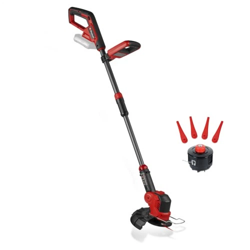 Триммер садовый Einhell GE-CT 18/25-1 Li-Solo, 18V, 8400об/мин, 25см, пластиковые ножи + леска, 2.0кг (без АКБ и ЗУ) (3411256) EINHELL 3411256 1060871 - изображение 10