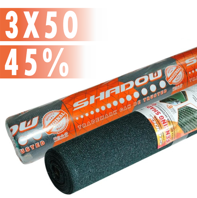 Сітка затіняюча Shadow 45% 3x50 м - Фото 2 Сітка затіняюча Shadow 45% 3x50 м - зображення 2