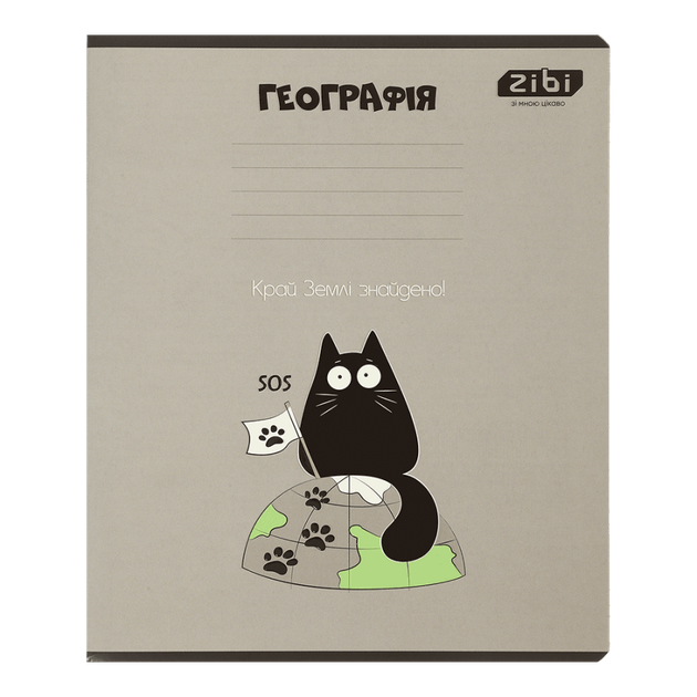 Набор школьных тетрадей "предметка" ZiBi Crazy Cat "Ленивый котенок" 48 листов 10 шт 8 предметов (ZB.1703-99) - изображение 9