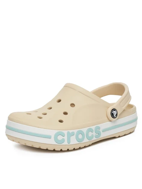 Жіночі крокси Crocs Bayaband Clog Бежеві 37-38 (M5/W7) 23см - Фото 2 Жіночі крокси Crocs Bayaband Clog Бежеві 37-38 (M5/W7) 23см - зображення 2