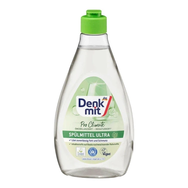 Засіб для миття посуду Denkmit Spulmittel ultra nature 500 мл - Фото 1 Засіб для миття посуду Denkmit Spulmittel ultra nature 500 мл - зображення 1