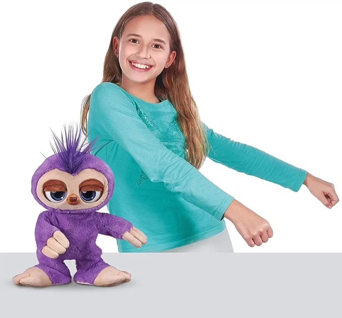 Интерактивная игрушка Zuru Pets Alive Fifi the Flossing Sloth Ленивец-танцовщик - Фото 5 Интерактивная игрушка Zuru Pets Alive Fifi the Flossing Sloth Ленивец-танцовщик - изображение 5