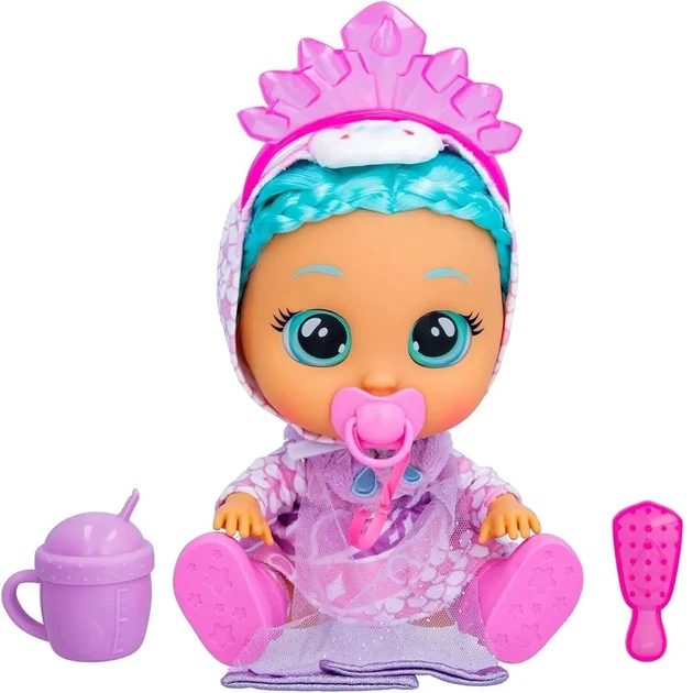 Интерактивная кукла Cry Babies Kiss Me Princess Elodie Плакса Принцесса Элоди - изображение 6