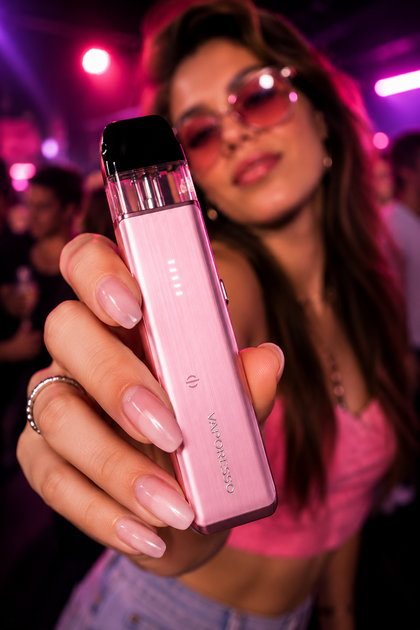 Электронная сигарета Vaporesso XROS 6 Mini Jelly Pink розовая под-система 1600мАч вейп со сменным картриджем 3мл - изображение 3