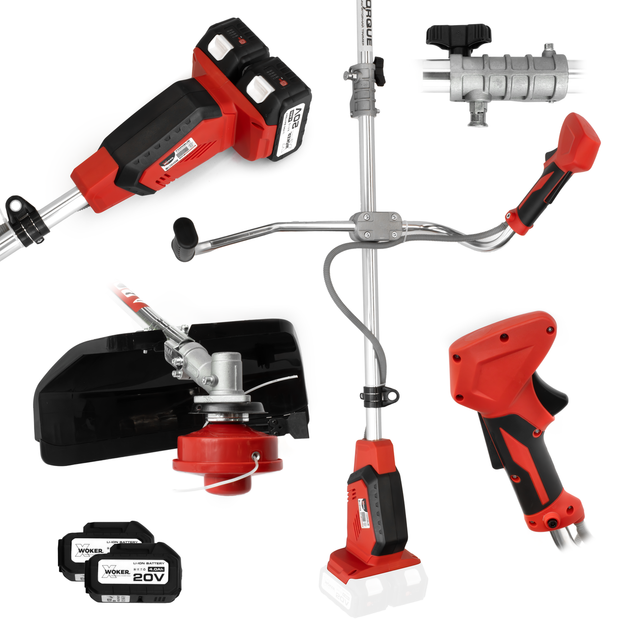 Тример акумуляторний X-WOKER TORQUE 40V Комплект - зображення 2