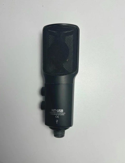 Студийный USB-микрофон RØDE NT-USB+, конденсаторный, для стриминга, подкастов и записи Б/у - Фото 3 Студийный USB-микрофон RØDE NT-USB+, конденсаторный, для стриминга, подкастов и записи Б/у - изображение 3