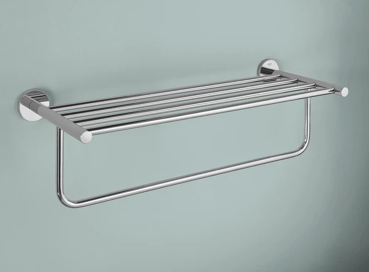 Полиця для рушників у ванну Grohe Bau Cosmopolitan Neutral (40462001) - Фото 7 Полиця для рушників у ванну Grohe Bau Cosmopolitan Neutral (40462001) - изображение 7