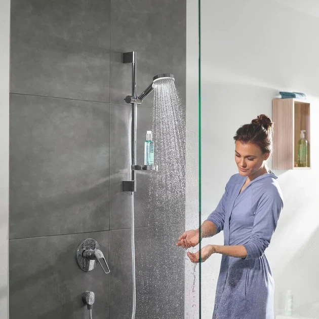 Hansgrohe Croma Select S Vario Душевой набор, белый/хром (26566400) - Фото 3 Hansgrohe Croma Select S Vario Душевой набор, белый/хром (26566400) - изображение 3