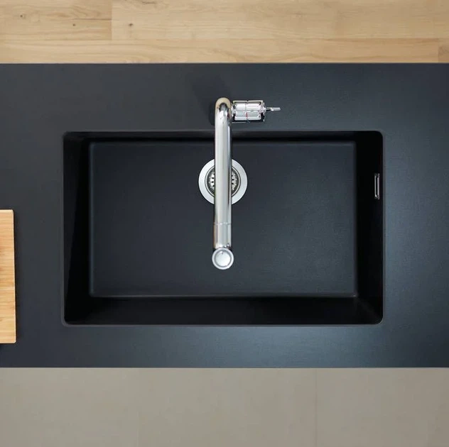 Hansgrohe S51 S510-U660 Мойка, graphiteblack (43432170) - Фото 3 Hansgrohe S51 S510-U660 Мойка, graphiteblack (43432170) - изображение 3