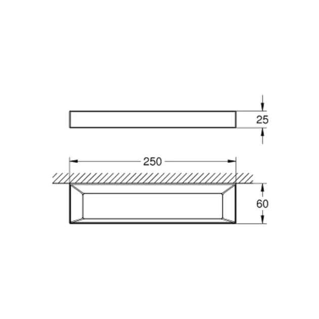 Кільце для рушника Grohe Selection Cube (40766000) - Фото 4 Кільце для рушника Grohe Selection Cube (40766000) - зображення 4