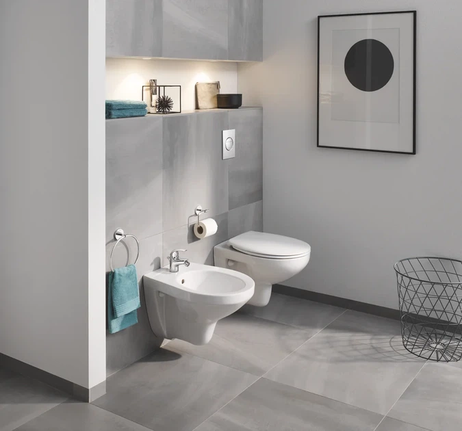 Кільце для рушника Grohe Bau Cosmopolitan Neutral (40460001) - Фото 4 Кільце для рушника Grohe Bau Cosmopolitan Neutral (40460001) - зображення 4