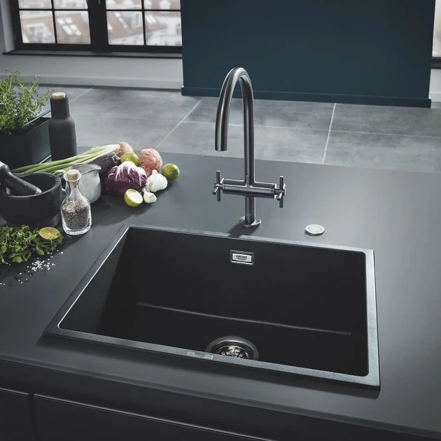 Grohe K700U Мойка кухонная, графит (31654AP0) - изображение 3