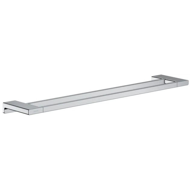 Полотенцедержатель Hansgrohe AddStoris подвійний 62,6 / 64,8x12,4 см, Chrome (41743000) - зображення 3