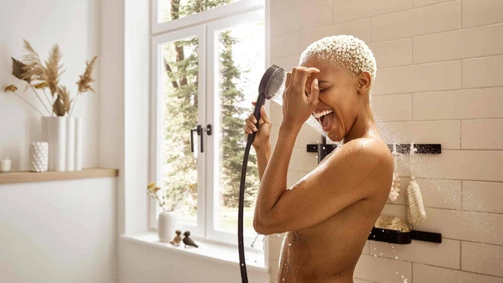 Ручний душ Hansgrohe Pulsify Select Relaxation 105 3jet, чорний матовий (24110670) - изображение 2