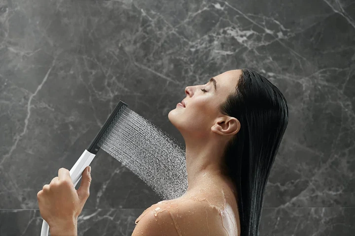Ручний душ Hansgrohe Rainfinity 1jet EcoSmart, Matt White (26867700) - изображение 2