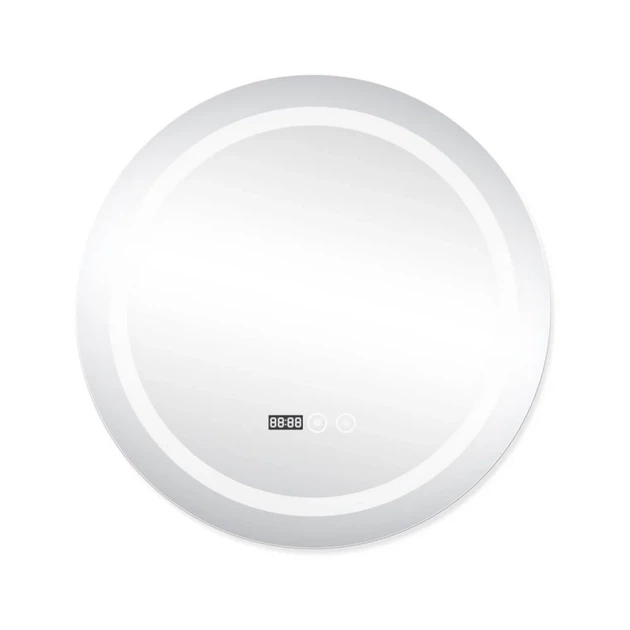 Дзеркало Qtap Mideya з антизапотіванням (DC-F803) 600х600 QT2078F803W - зображення 3