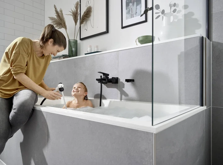 Ручний душ дитячий Hansgrohe Jocolino 2Jet zebra, білий/чорний (28787640) - изображение 4