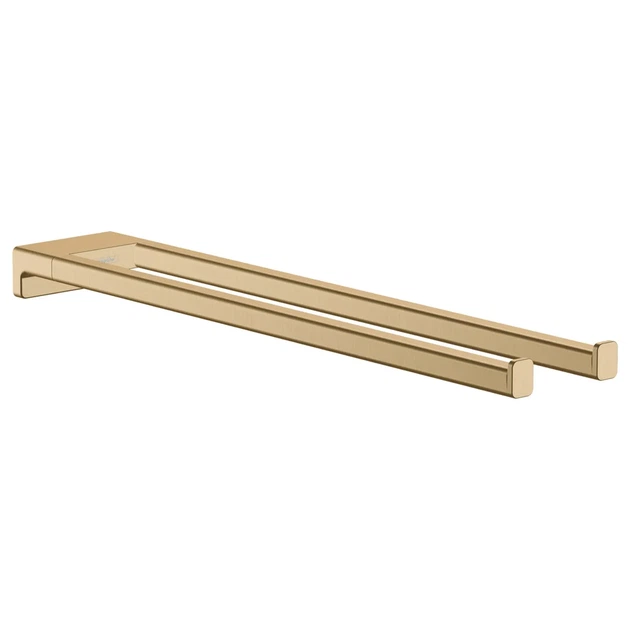 Полотенцедержатель Hansgrohe AddStoris 44,5 см, подвійний, Brushed Bronze (41770140) - Фото 1 Полотенцедержатель Hansgrohe AddStoris 44,5 см, подвійний, Brushed Bronze (41770140) - изображение 1