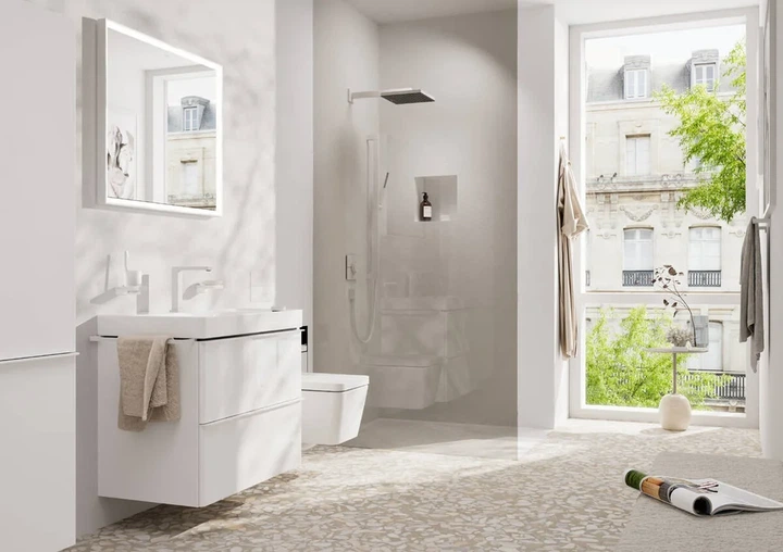 Лійка для душу Hansgrohe Pulsify E 100 1jet EcoSmart (колір - білий матовий) 24320700 - изображение 8