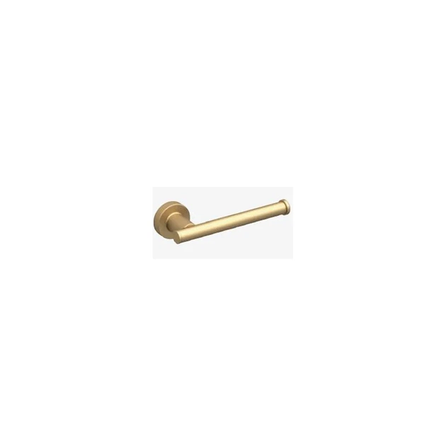 Утримувач туалетного паперу Sonia Tecnoproject Brushed Gold 178х50х63 мм, золото матове (188222) - Фото 2 Утримувач туалетного паперу Sonia Tecnoproject Brushed Gold 178х50х63 мм, золото матове (188222) - изображение 2