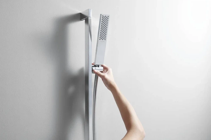 Лійка для душу Hansgrohe Pulsify E 100 1jet EcoSmart (колір - хром) 24320000 - изображение 7