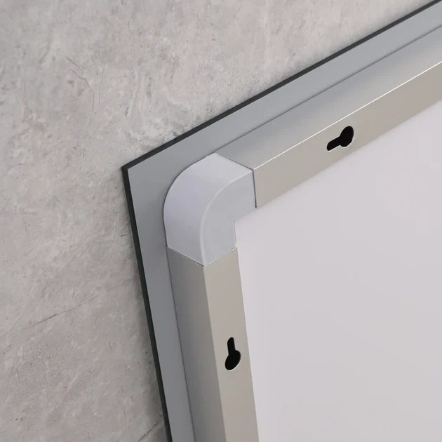 Дзеркало Mixxus WARM MR02-100x80 з Led Touch, Anti-fog, димером, регулятором яскравості, годинником - изображение 7