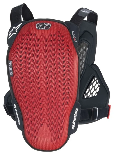 Захист тіла Alpinestars A-6 PLASMA CHEST PROTECTOR BLACK ANTHRACITE RED, L (1653424-1036-L) - изображение 2
