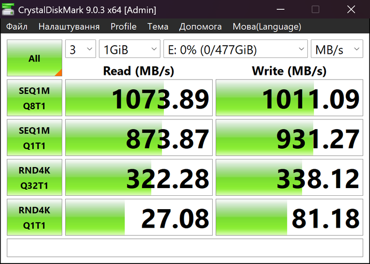 Внешний SSD M.2 ORICO 500 ГБ в силиконовом чехле - изображение 5