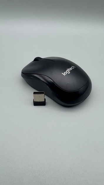 Бездротова комп’ютерна миша Logitech M186 Black - Фото 4 Бездротова комп’ютерна миша Logitech M186 Black - изображение 4