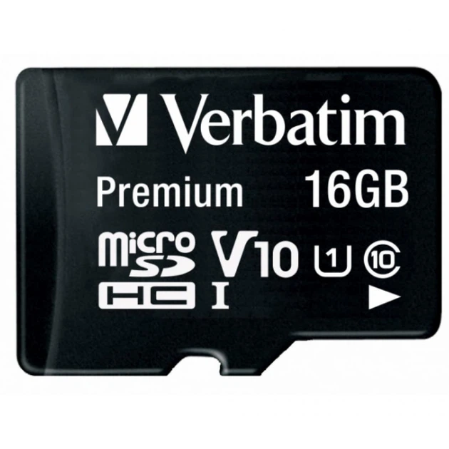 Карта памяти Verbatim 16GB microSDHC class 10 (MDAVR-10/G) - Фото 2 Карта памяти Verbatim 16GB microSDHC class 10 (MDAVR-10/G) - зображення 2