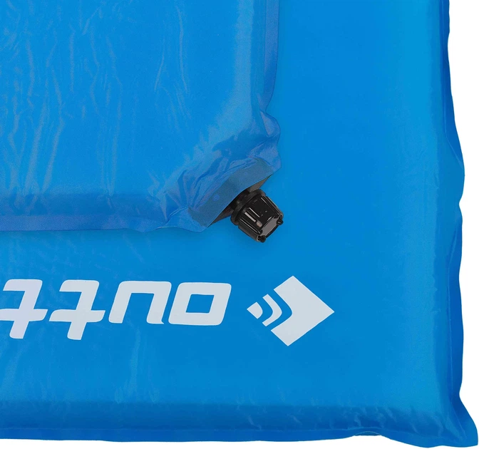 Килимок самонадувний Outtec Travel O-66058 180 x 53 см Блакитний (5907766660583) - зображення 6