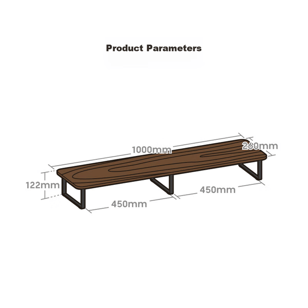 Подставка для монитора Brateck G600 Brown - изображение 7