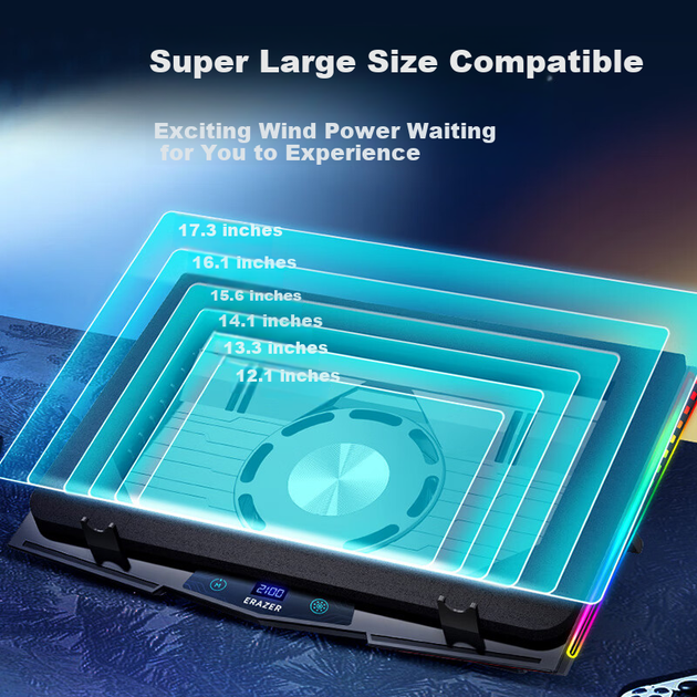 Охлаждающая подставка для ноутбука Lenovo ERAZER Yinengzhe - изображение 8